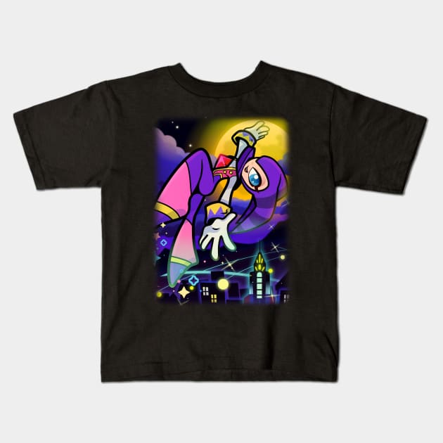 In the NiGHTS, Dream Delight Kids T-Shirt by YukiGoomba